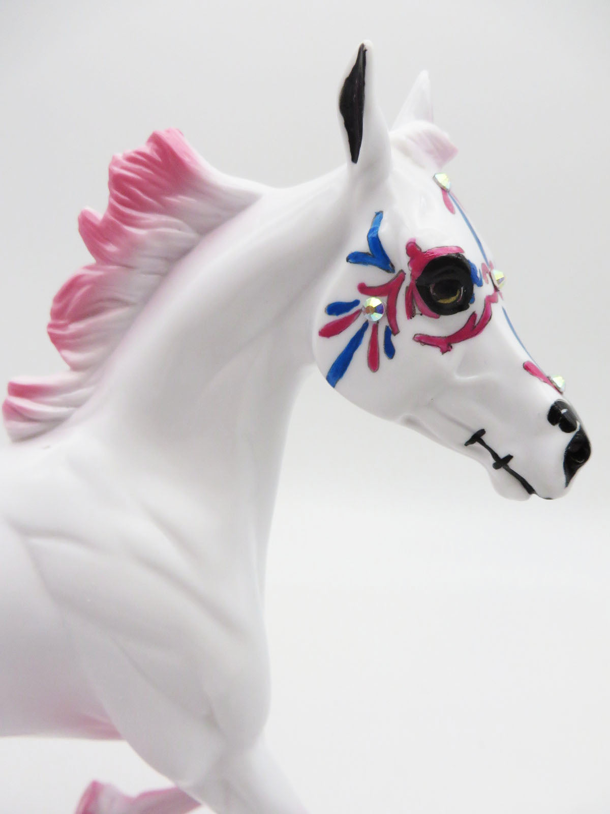 Rosa  - OOAK Sugar Skull Yearling Horse By Dawn Quick