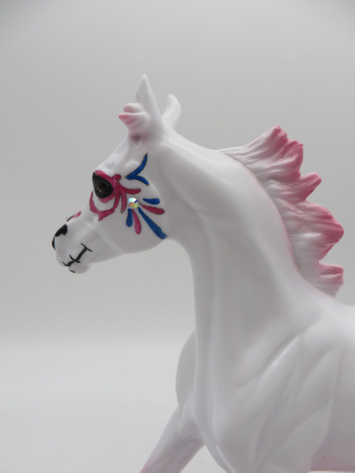 Rosa  - OOAK Sugar Skull Yearling Horse By Dawn Quick