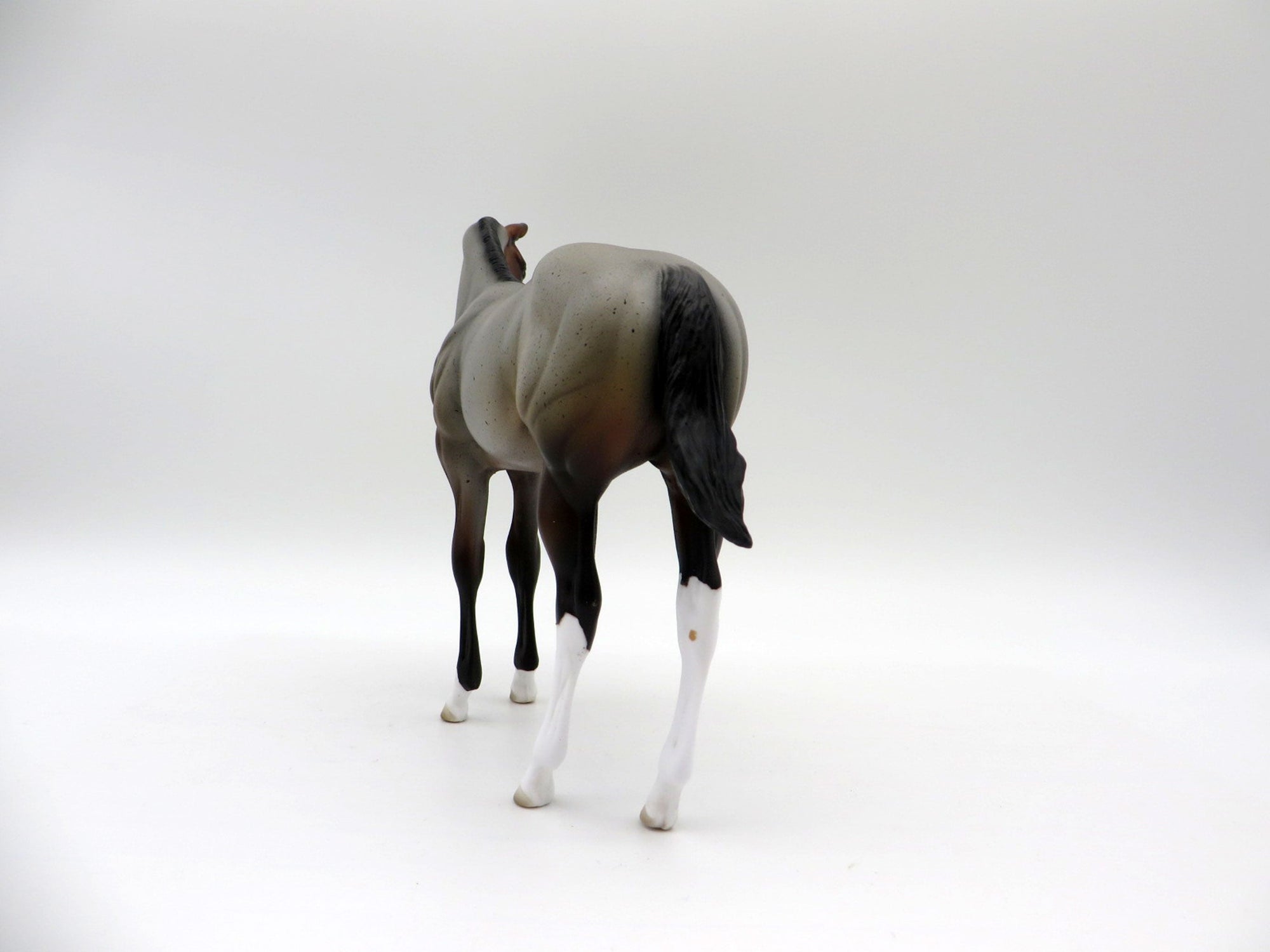 Raichu-OOAK Bay Roan Weanling Painted By Ellen Robbins 5/14/21