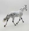 Rain Dancer - OOAK - Black Leopard Appaloosa Going Grey Palouse by Ellen Robbins - Best Offers 2/27/23