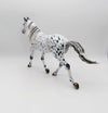 Rain Dancer - OOAK - Black Leopard Appaloosa Going Grey Palouse by Ellen Robbins - Best Offers 2/27/23