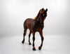 Ralph the Mouth-OOAK Dapple Chestnut Thoroughbred Painted by Sheryl Leisure 1/20