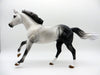 Rapheal-OOAK Dapple Grey Foundation Stock Horse Equilocity 2021 Painted by Audrey Dixon