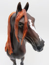 Rapid Fire-OOAK Dapple Liver Chestnut Morgan By Myla Pearce 5/19/23