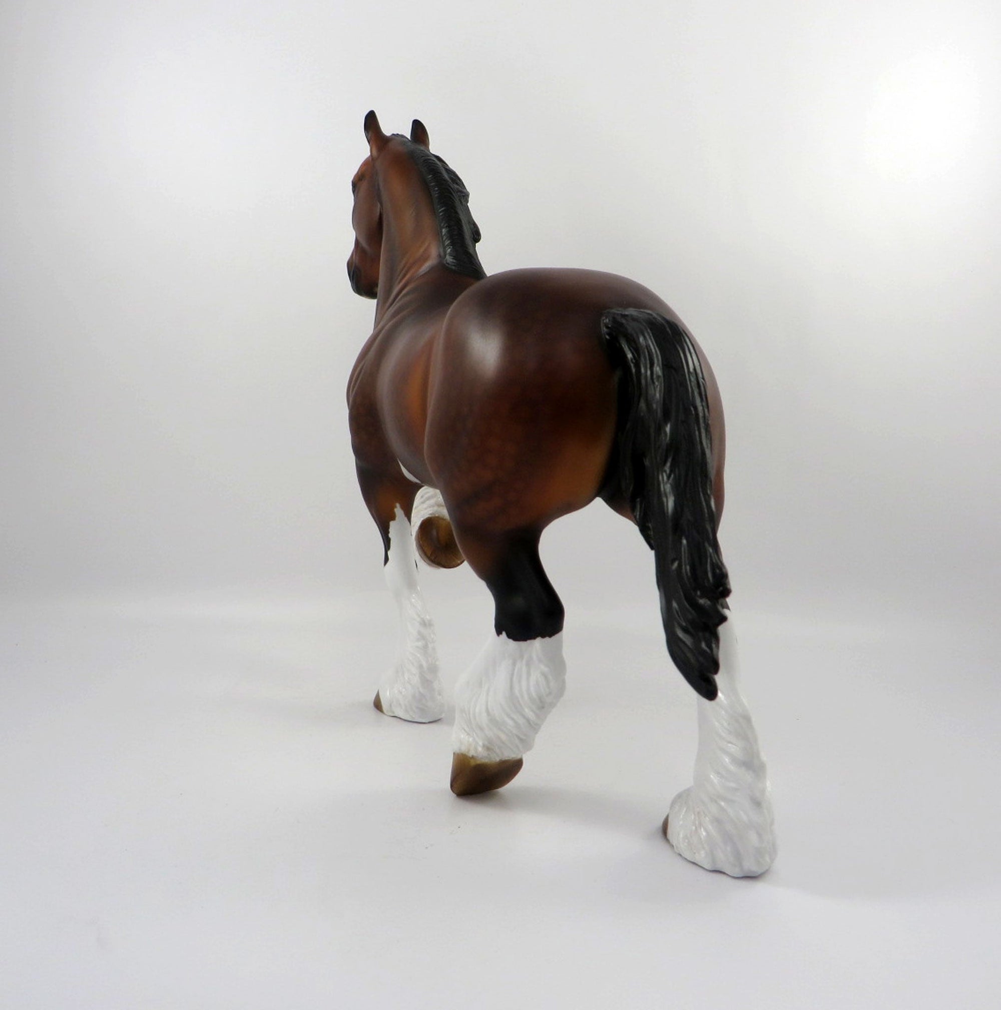 Red Eye Flight-LE-10 Dapple Bay Paint Trotting Draft by Audrey Dixon 3/12/21