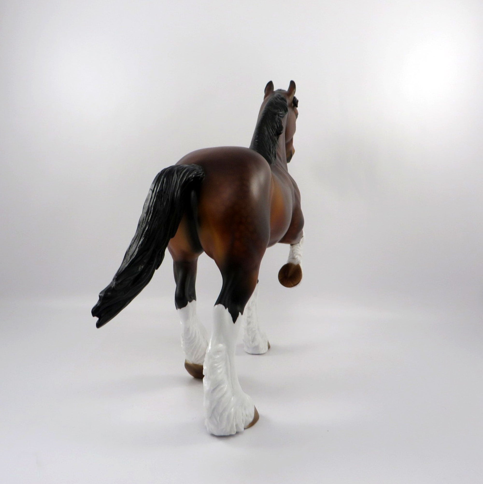 Red Eye Flight-LE-10 Dapple Bay Paint Trotting Draft by Audrey Dixon 3/12/21