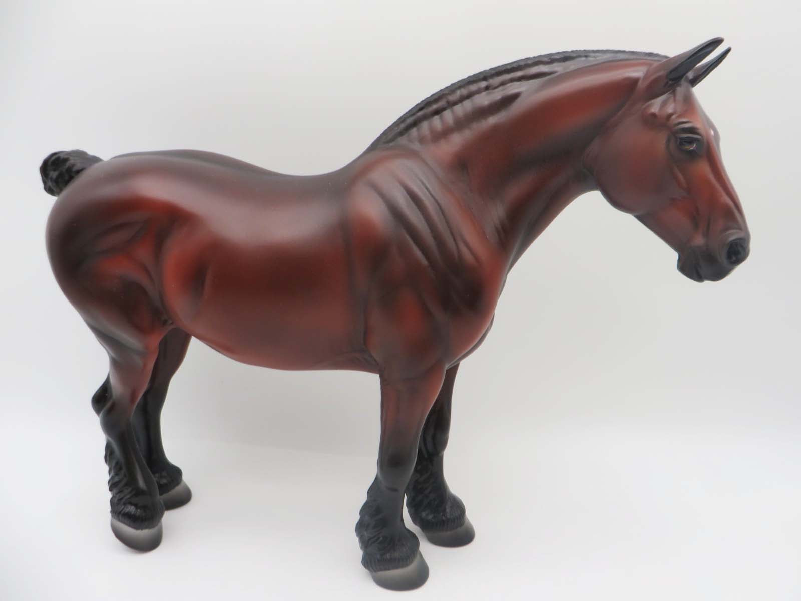 Red Lady - OOAK - Red Bay Heavy Draft By Ashley Palmer- SHCF23