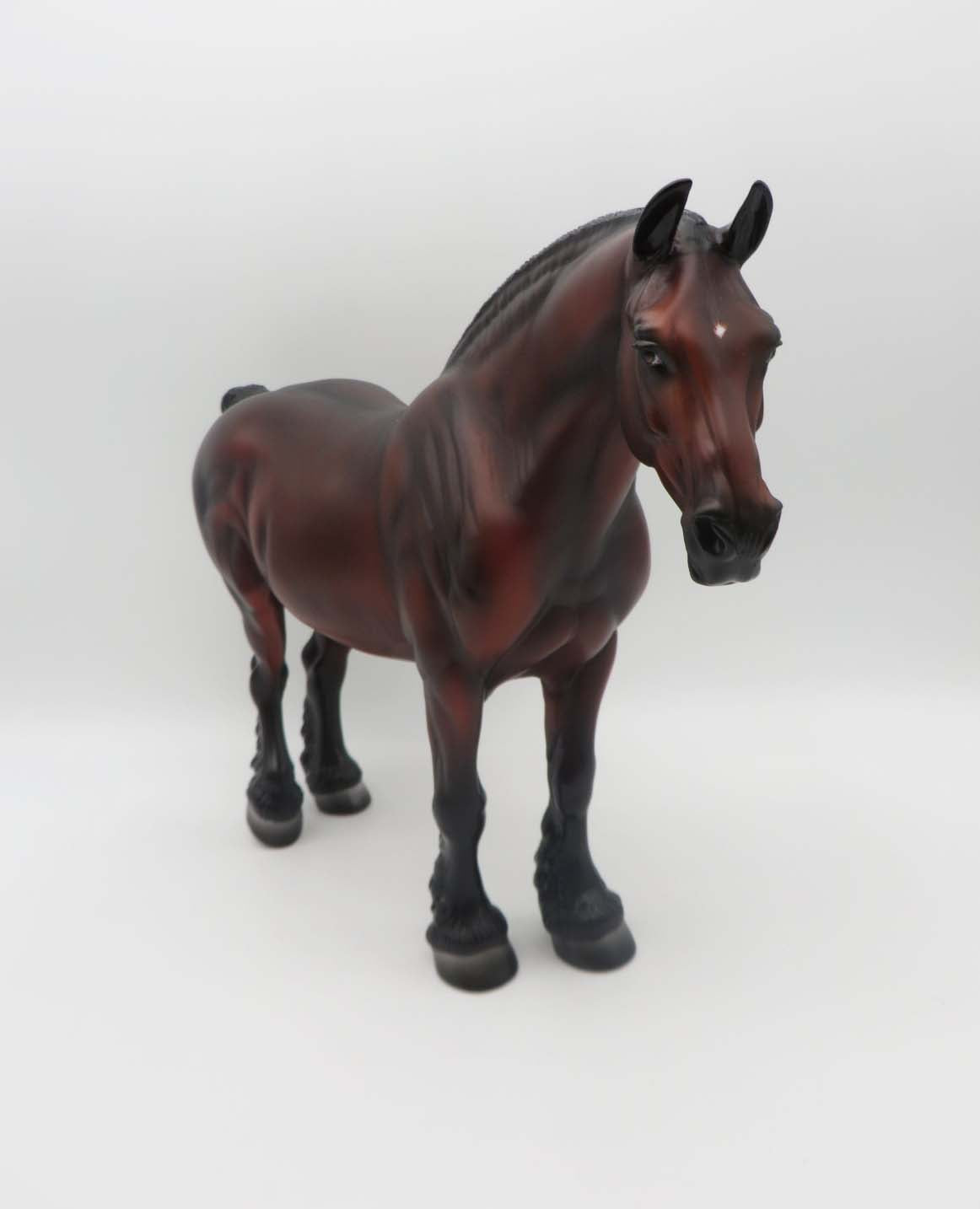 Red Lady - OOAK - Red Bay Heavy Draft By Ashley Palmer- SHCF23