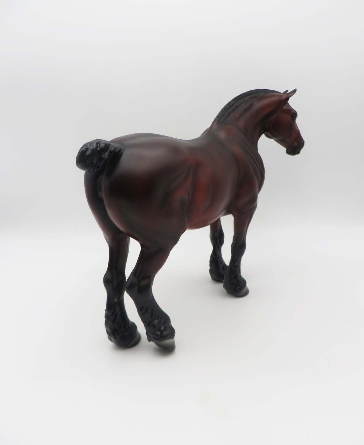 Red Lady - OOAK - Red Bay Heavy Draft By Ashley Palmer- SHCF23