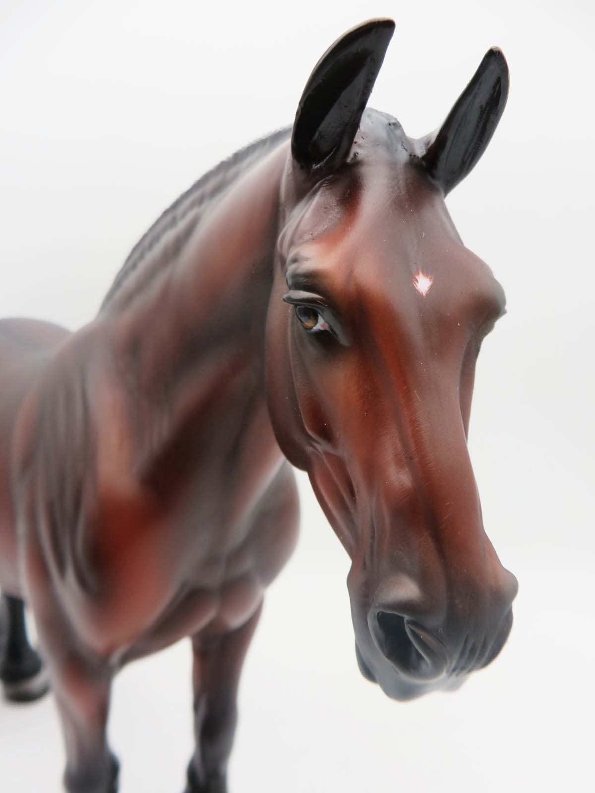 Red Lady - OOAK - Red Bay Heavy Draft By Ashley Palmer- SHCF23