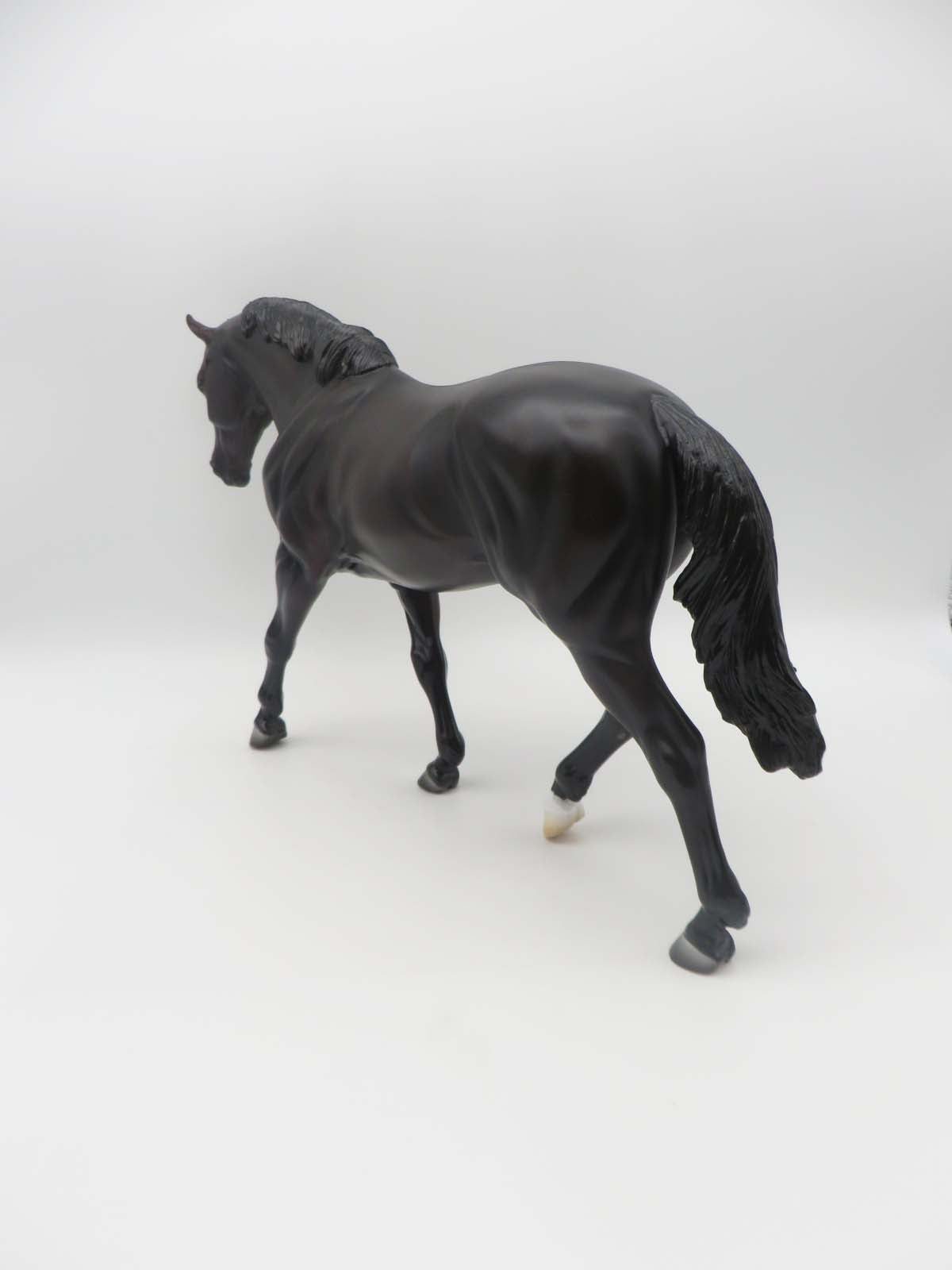 Red Outlaw - OOAK - Dark Blood Bay Irish Draught by Ashley Palmer - SHCF23