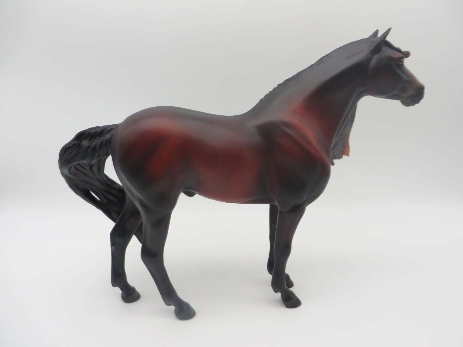 Red Rock- OOAK -Blood Bay Spanish Mustang By Angela Marleau  SHCF23