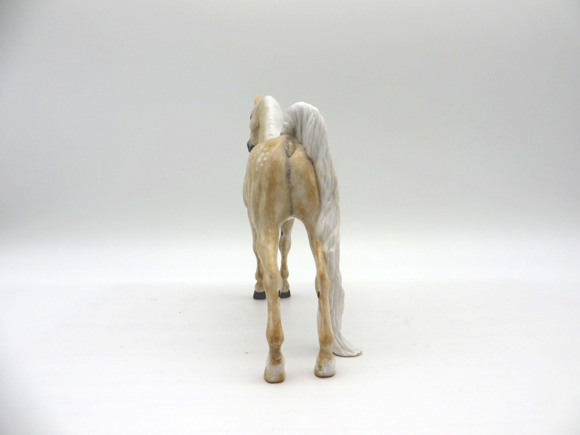 Regal Lady-OOAK Dapple Palomino Saddlebred Pebbles Painted By Andrea EQ 21