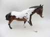 Rem Sleep - OOAK - Bay Pinto Running Stock Horse By Dawn Quick - SHCF23