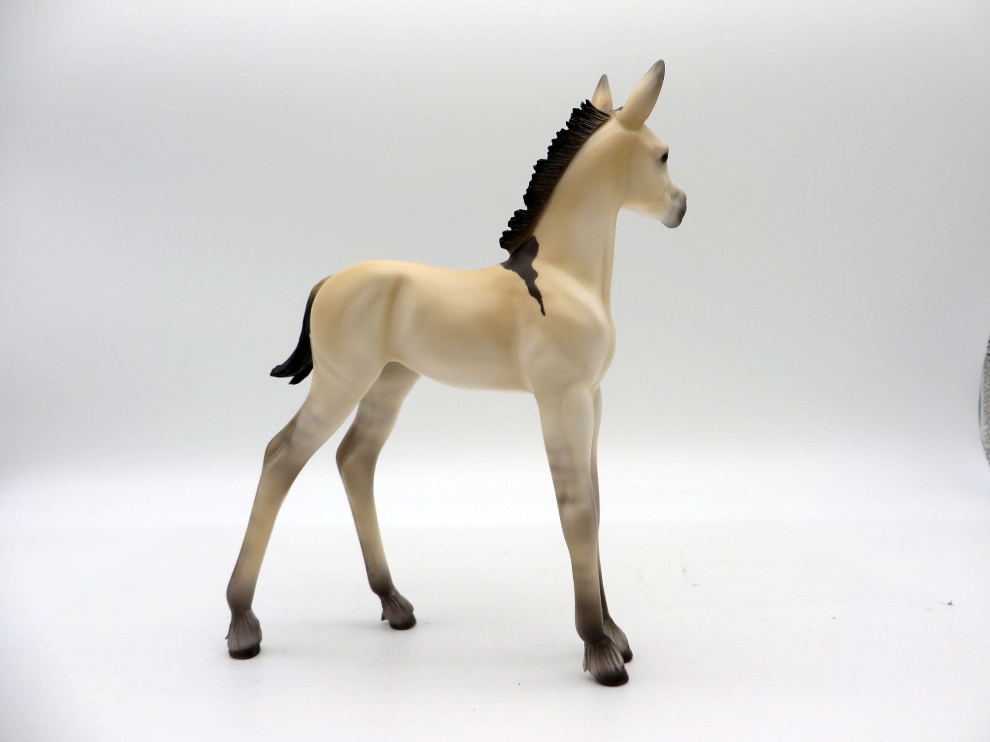 Resident Evil- OOAK Dun Arabian Foal Mule Painted by Ellen MM 2021