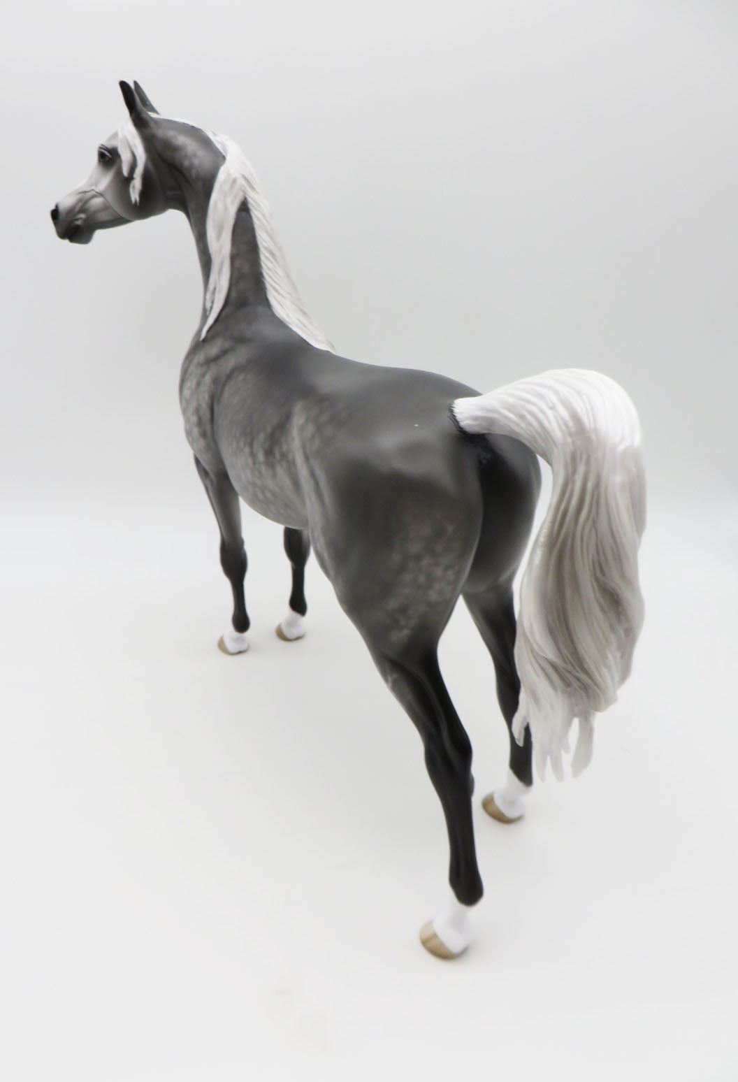 Resolution - OOAK - Dappled Steel Grey Arabian Stallion by Sheryl Leisure - Best Offers 1/16/23
