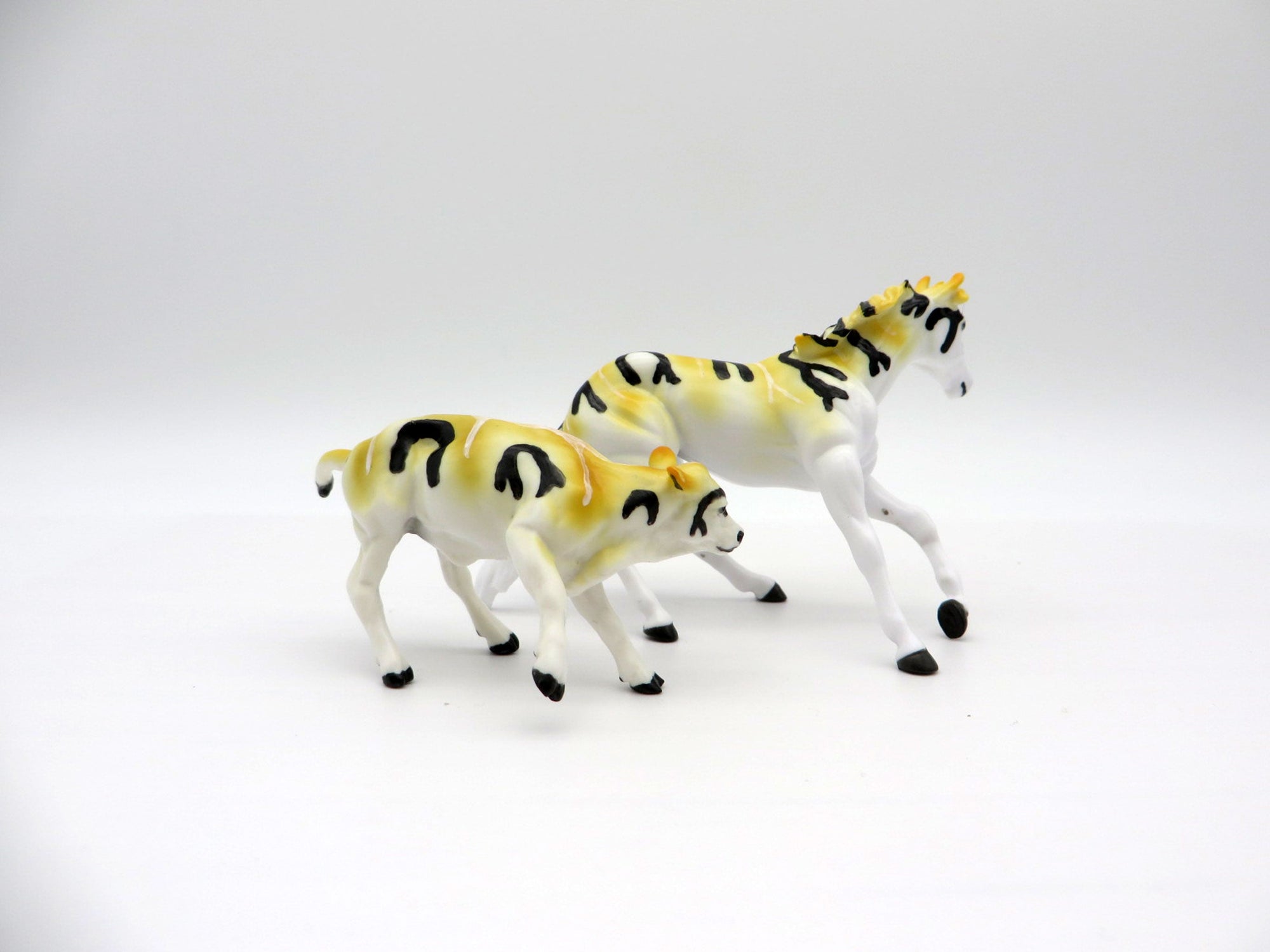 Reticulida and Fungia-OOAK Chip Cutter and Calf Deco Sea Slug Painted By Ellen Robbins 7/16/21