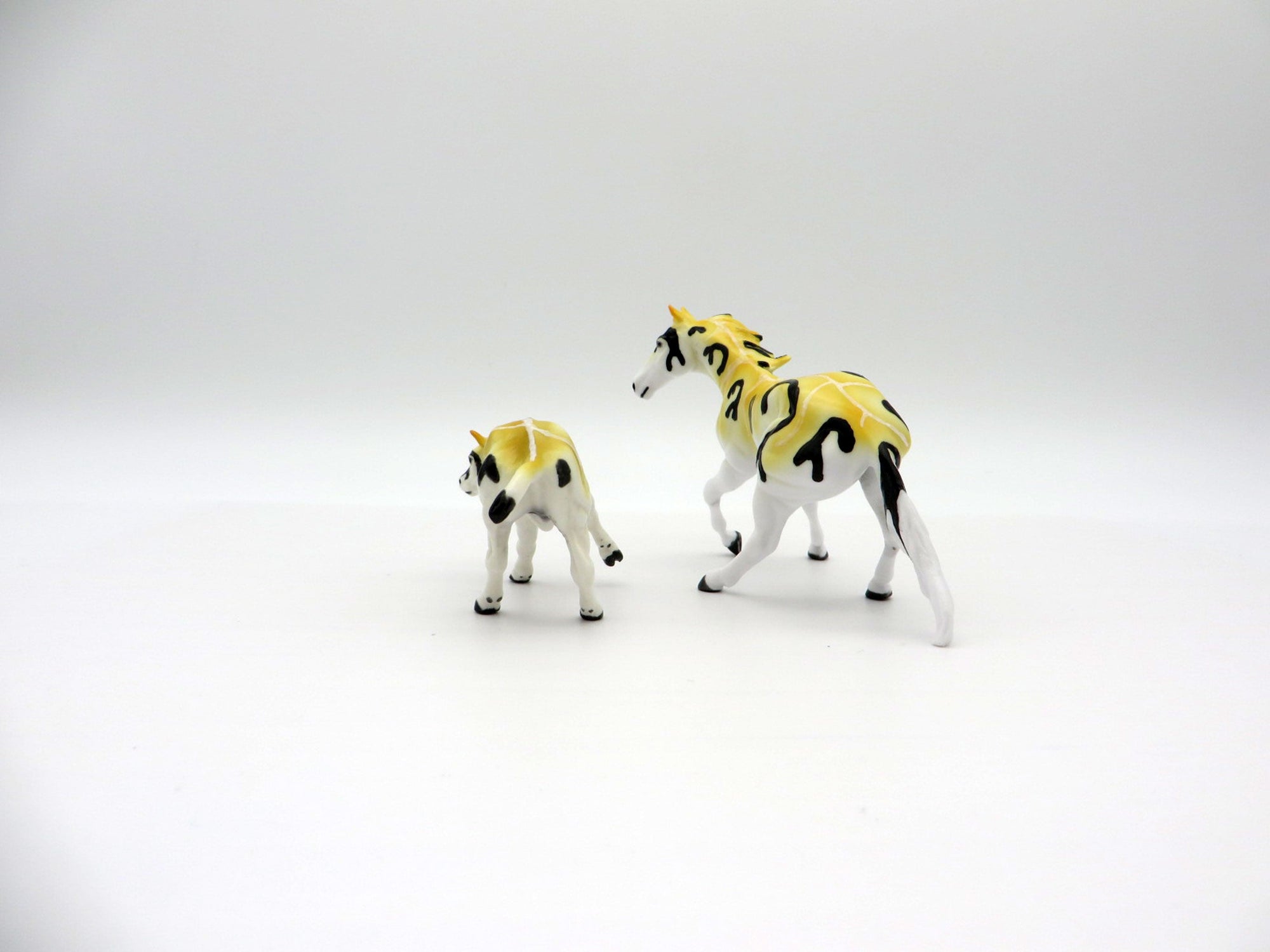 Reticulida and Fungia-OOAK Chip Cutter and Calf Deco Sea Slug Painted By Ellen Robbins 7/16/21