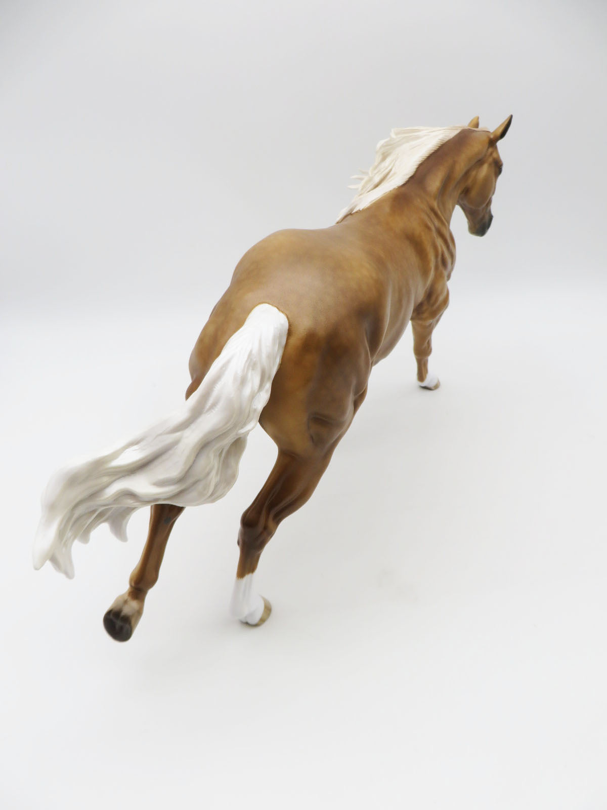 Reveler - OOAK Dappled Palomino Running Stock Horse Painted by Sheryl Leisure Best Offers 1/16/23