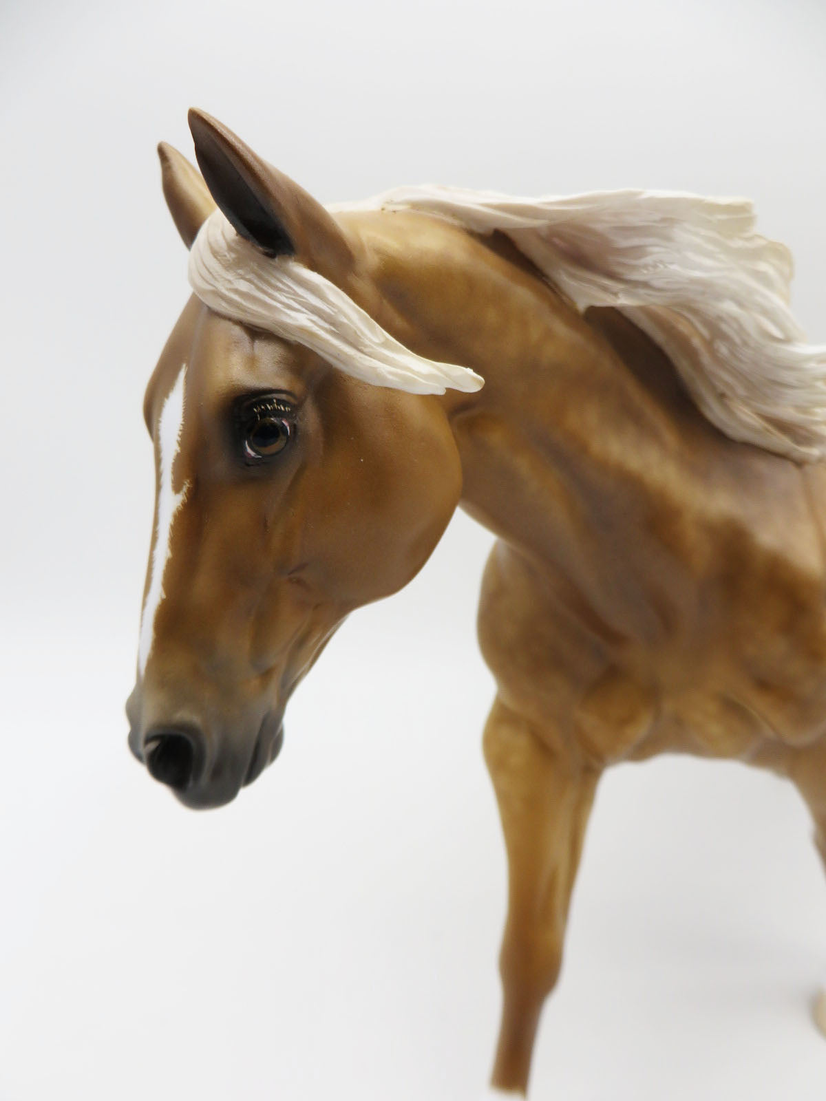 Reveler - OOAK Dappled Palomino Running Stock Horse Painted by Sheryl Leisure Best Offers 1/16/23