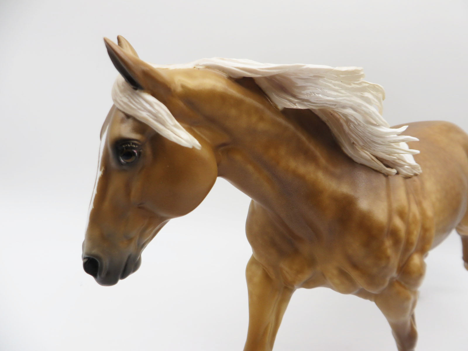 Reveler - OOAK Dappled Palomino Running Stock Horse Painted by Sheryl Leisure Best Offers 1/16/23