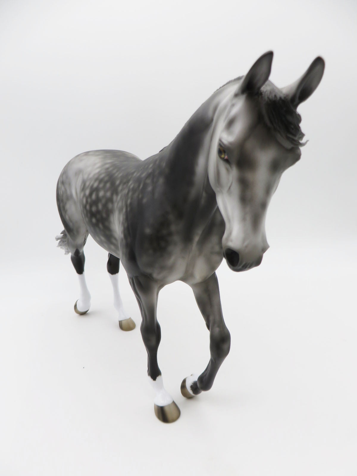 Rex - OOAK - Dappled Grey Thoroughbred by Jess Hamill - Best Offers 1/23/23