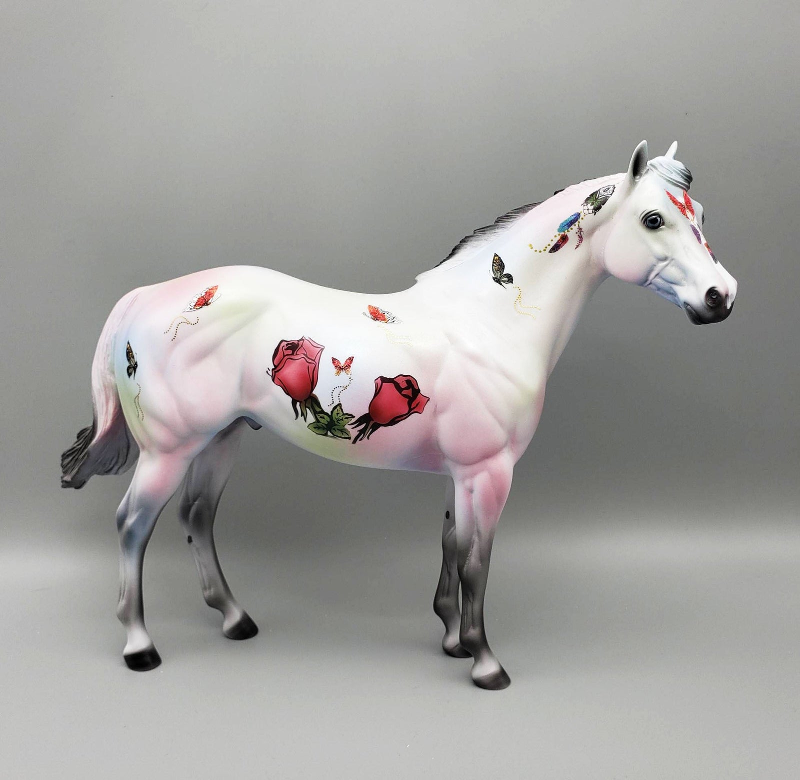 Rhapsody - OOAK - Decorator Ideal Stock Horse by Dawn Quick EQ23