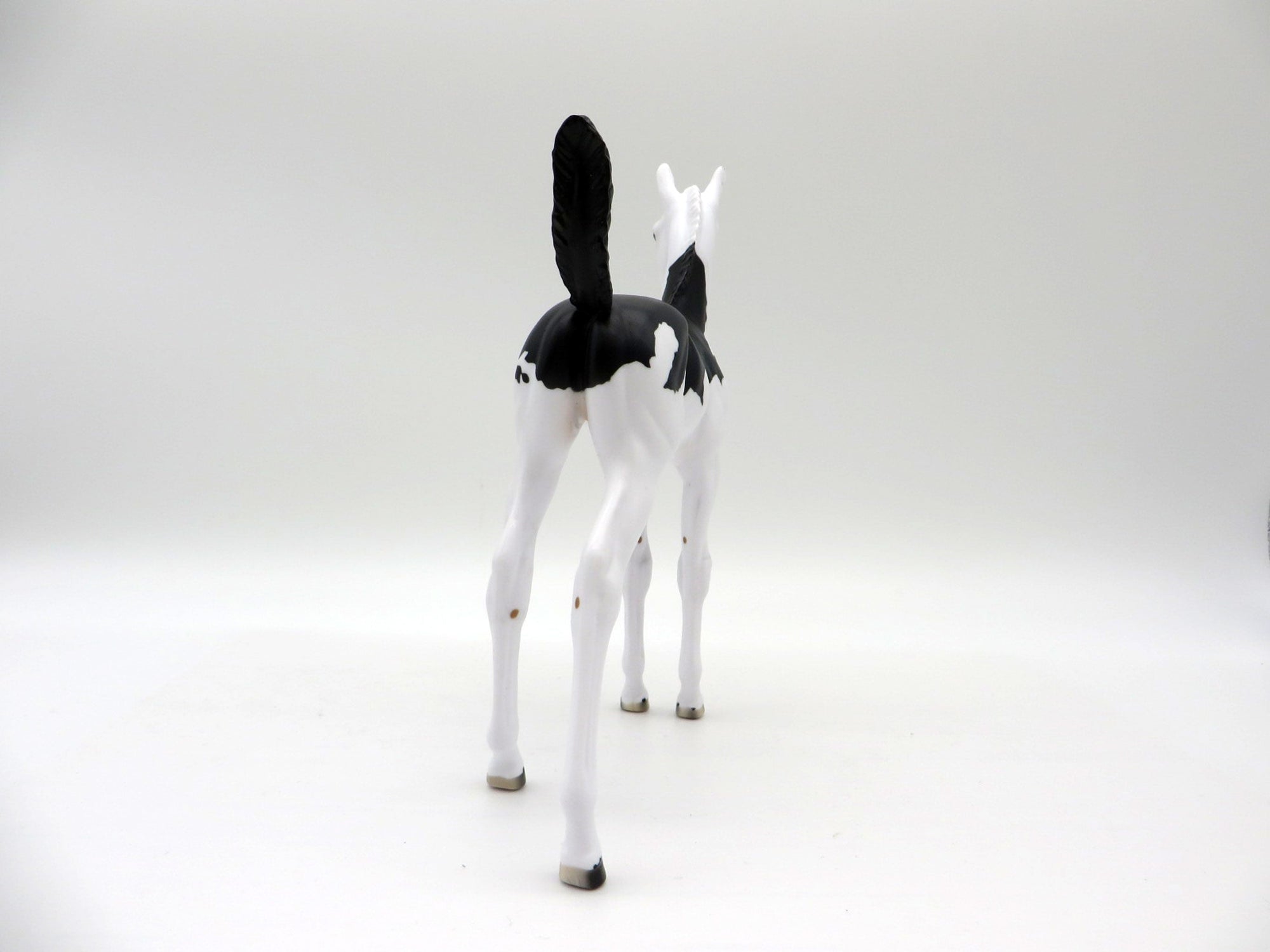 Rhonda-OOAK Black and White Paint Foal 5/21/21