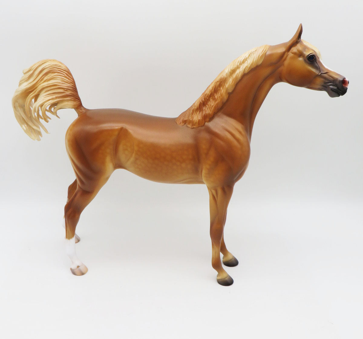 Rich - OOAK - Dapple Golden Chestnut Arabian By Caroline Boydston BEST OFFER 11/07/22