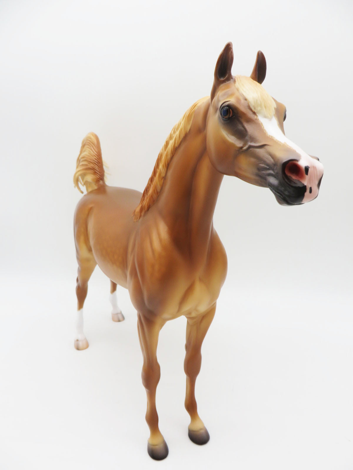 Rich - OOAK - Dapple Golden Chestnut Arabian By Caroline Boydston BEST OFFER 11/07/22