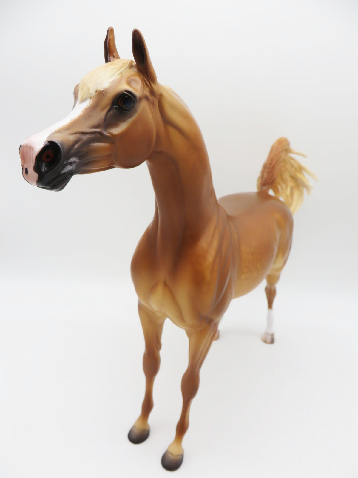 Rich - OOAK - Dapple Golden Chestnut Arabian By Caroline Boydston BEST OFFER 11/07/22