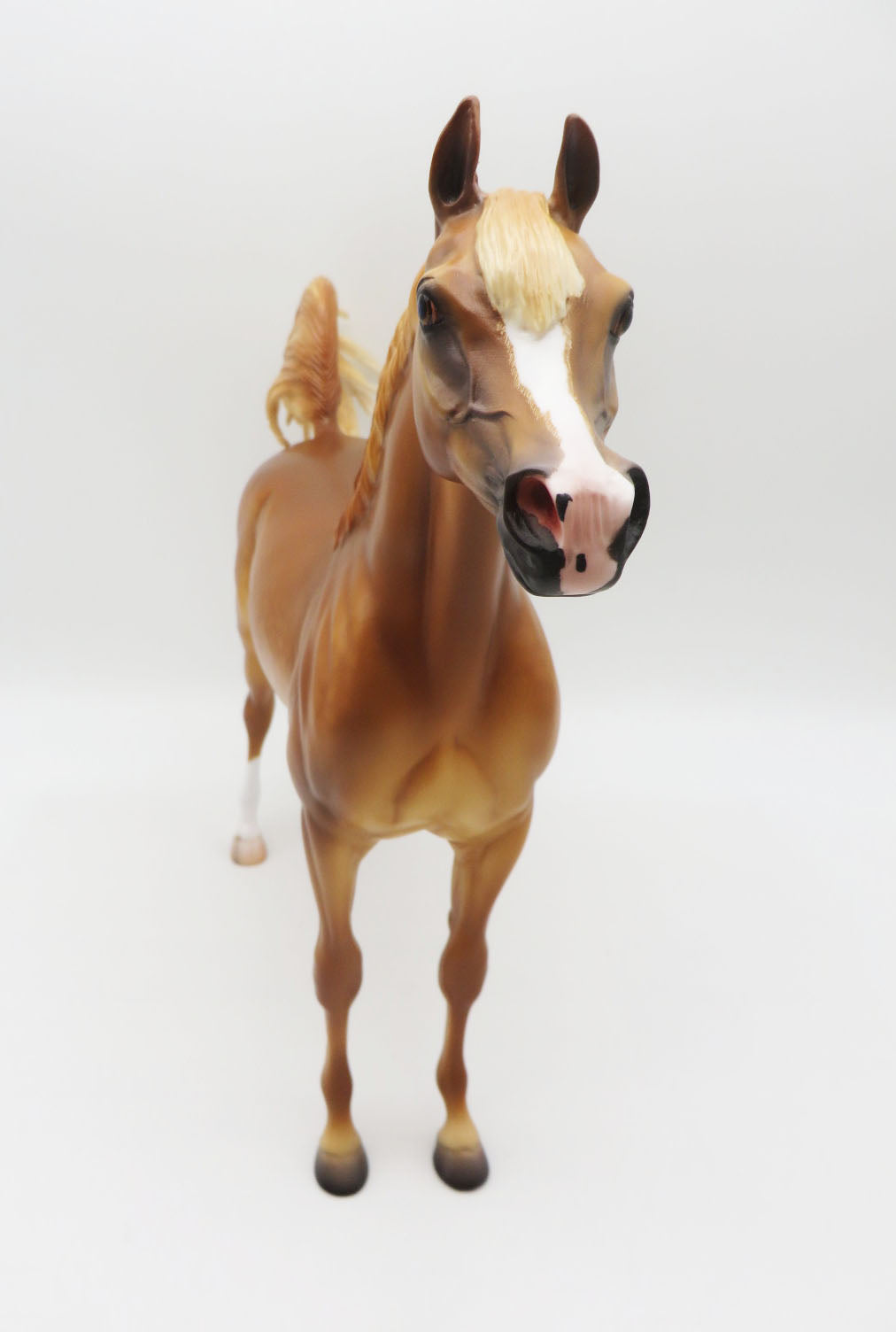 Rich - OOAK - Dapple Golden Chestnut Arabian By Caroline Boydston BEST OFFER 11/07/22