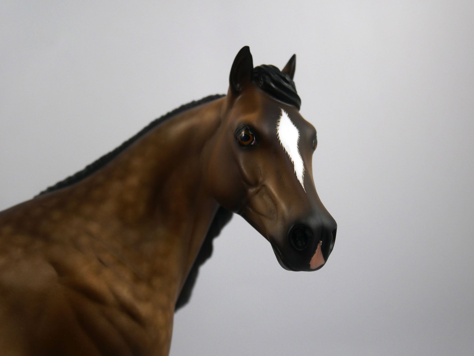 Ritchie-OOAK Dapple Buckskin ISH  Painted by Sheryl Leisure 1/20