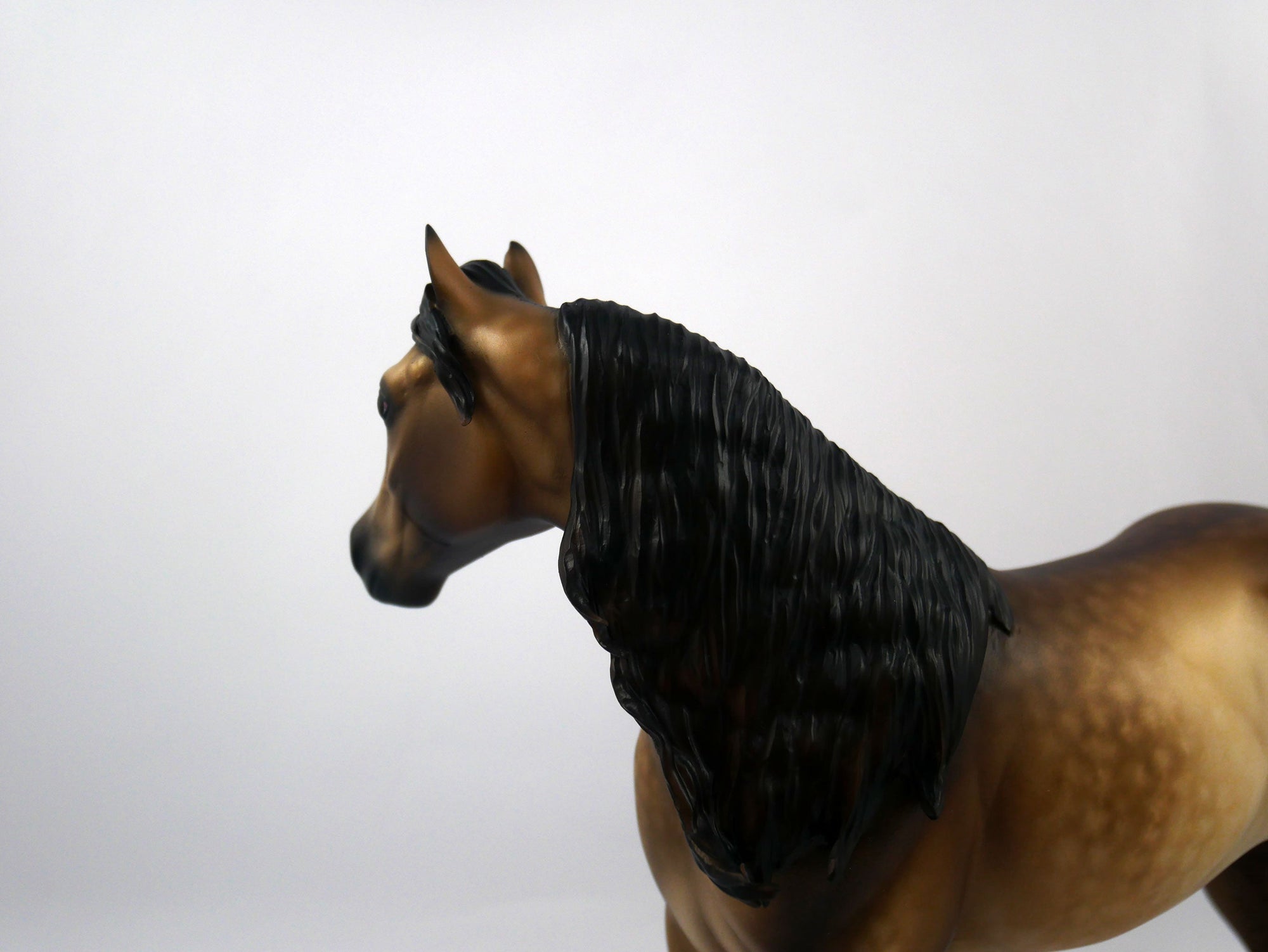 Ritchie-OOAK Dapple Buckskin ISH  Painted by Sheryl Leisure 1/20