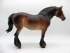 Right Back At You - OOAK Dapple Bay Heavy Draft Mare Painted By Sheryl Leisure 7/19/21