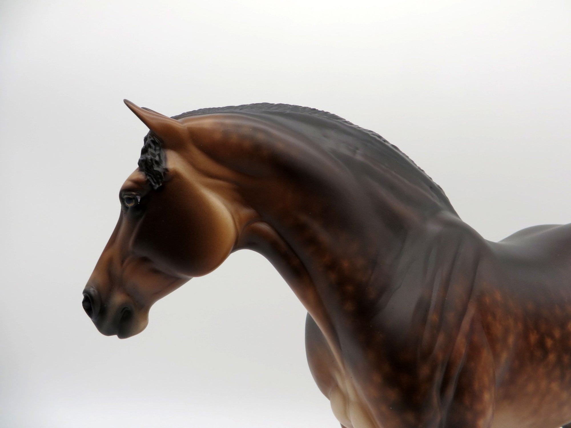 Right Back At You - OOAK Dapple Bay Heavy Draft Mare Painted By Sheryl Leisure 7/19/21