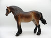 Right Back At You - OOAK Dapple Bay Heavy Draft Mare Painted By Sheryl Leisure 7/19/21