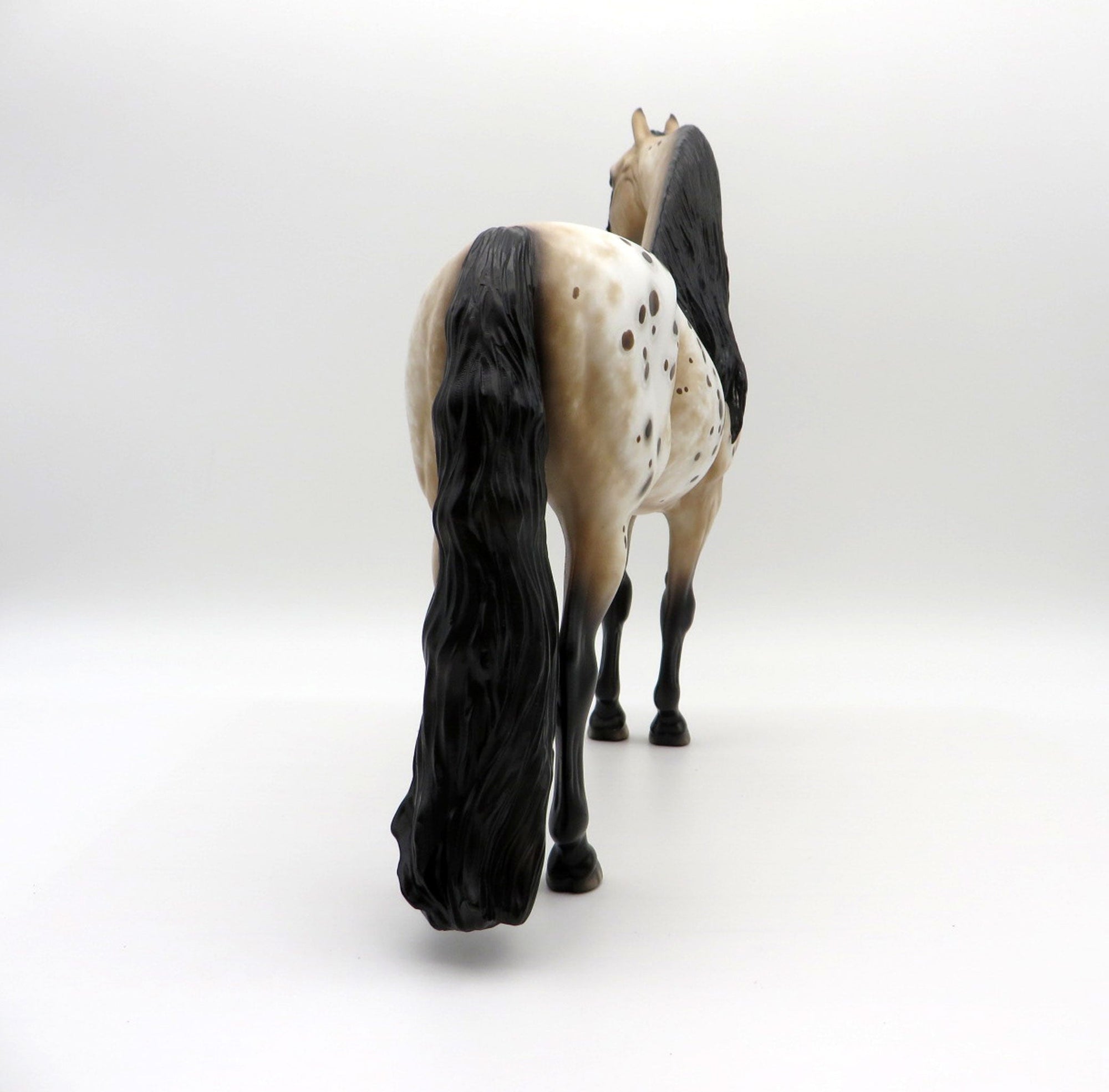 Right Bank-OOAK Appaloosa Morgan Painted By Sheryl Leisure 7/12/21