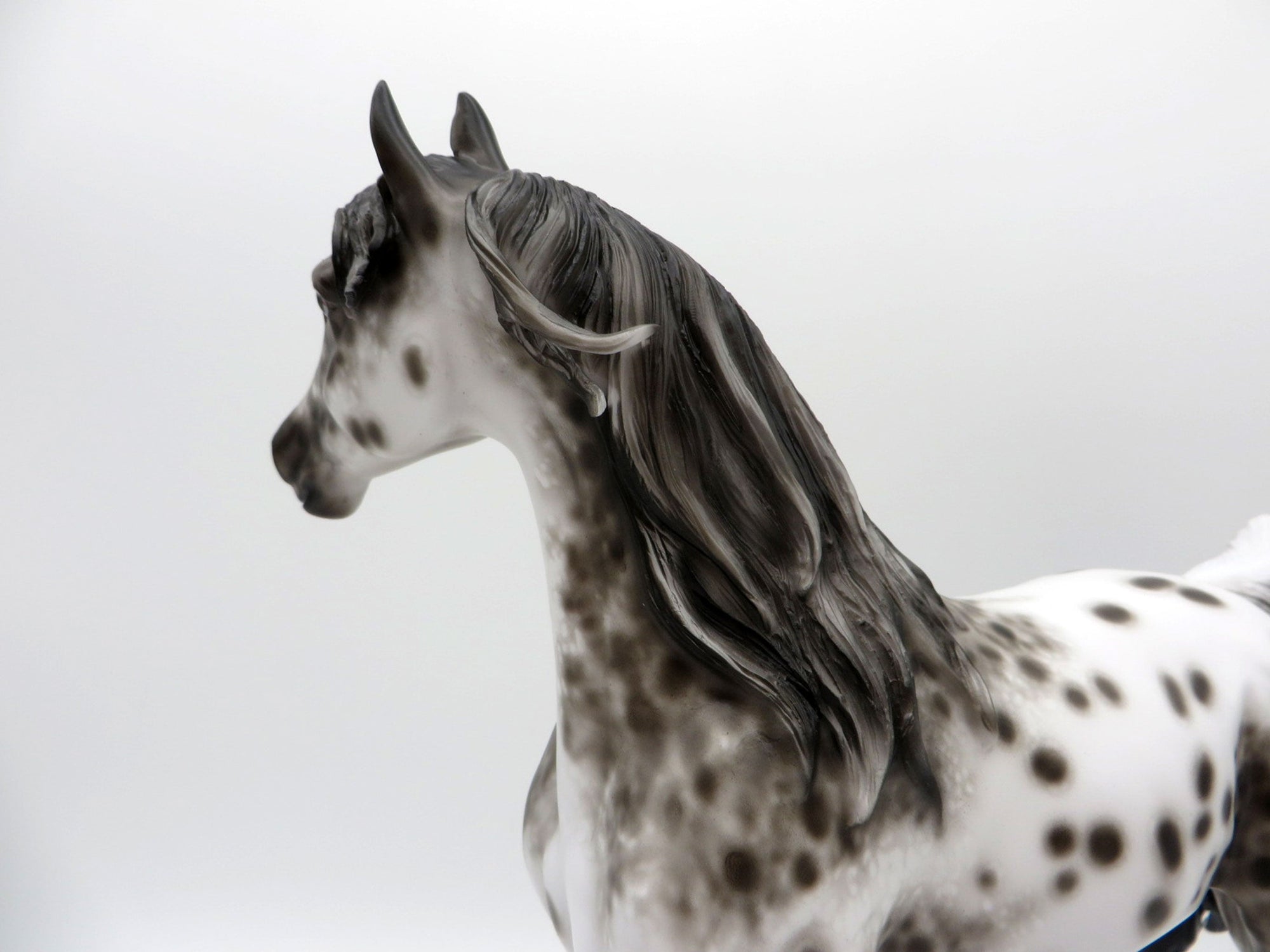 Right On - OOAK Loud Appaloosa Arabian Mare Painted By Sheryl Leisure 7/19/21