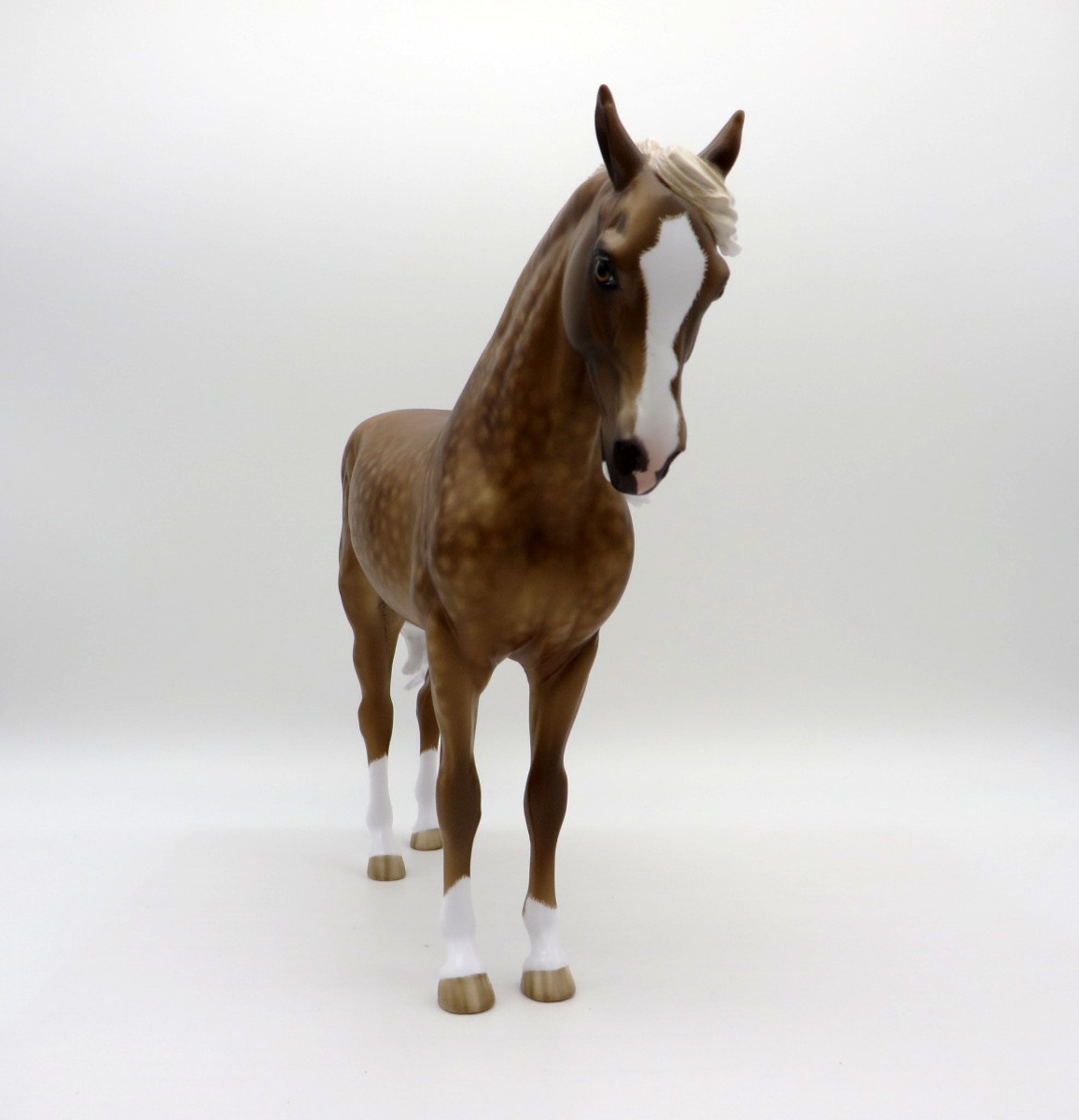 Right Quick-OOAK Sooty Palomino Andalusian Painted By Sheryl Leisure 7/12/21