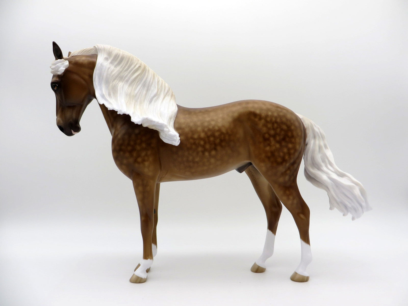 Right Quick-OOAK Sooty Palomino Andalusian Painted By Sheryl Leisure 7/12/21