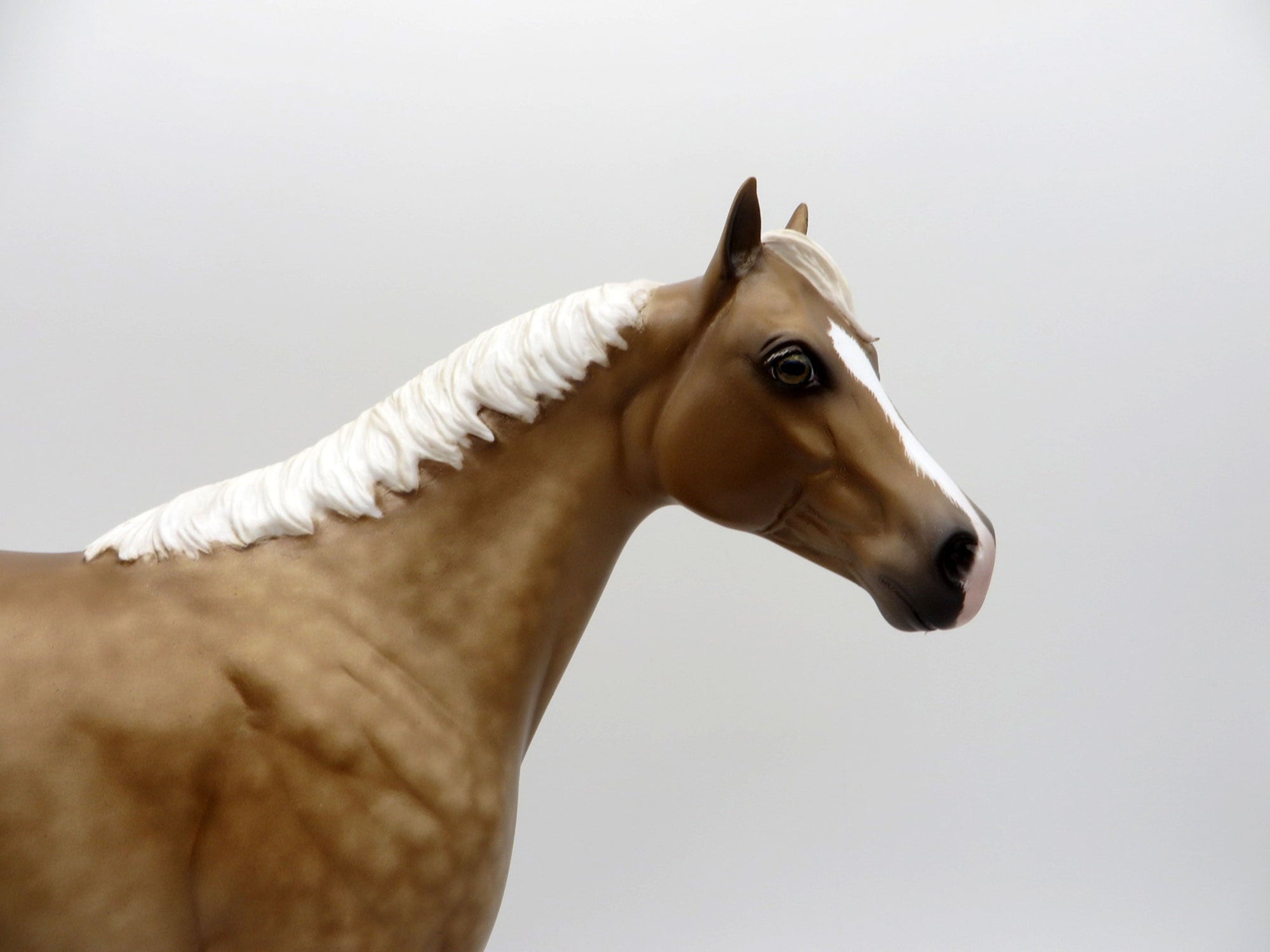 Right Smart- OOAK Dapple Palomino ISH Painted By Sheryl Leisure 7/19/21