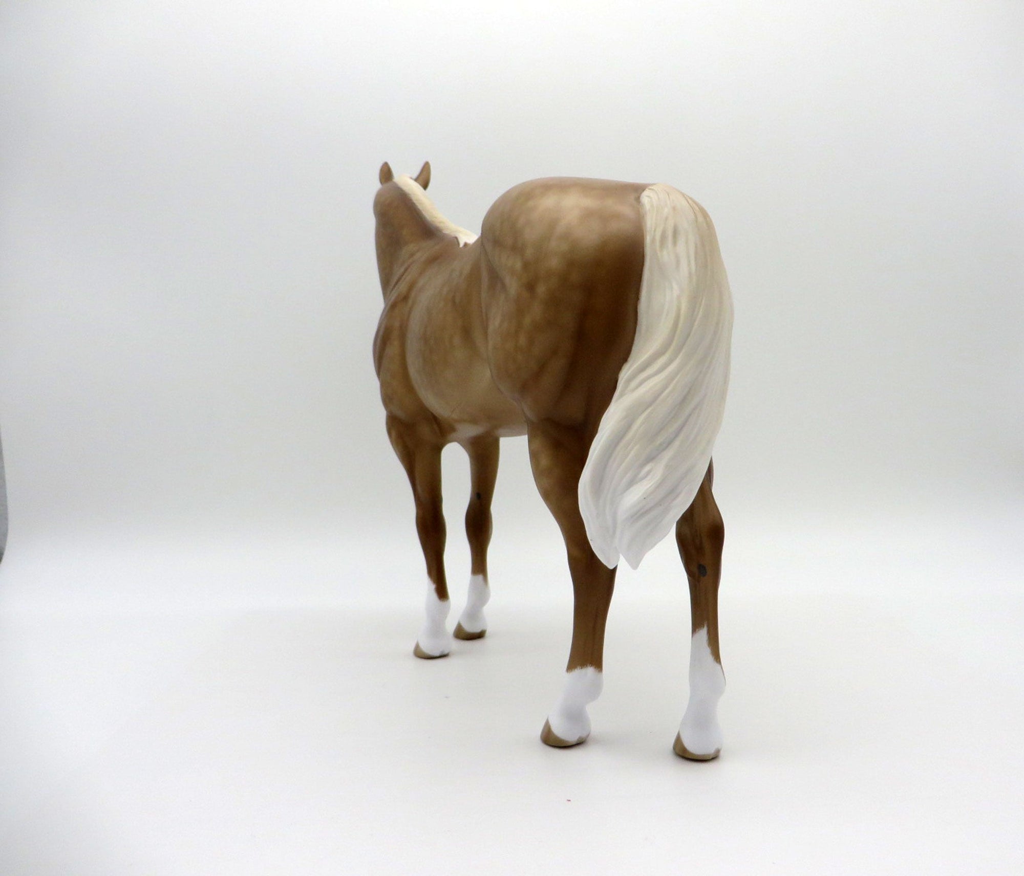 Right Smart- OOAK Dapple Palomino ISH Painted By Sheryl Leisure 7/19/21