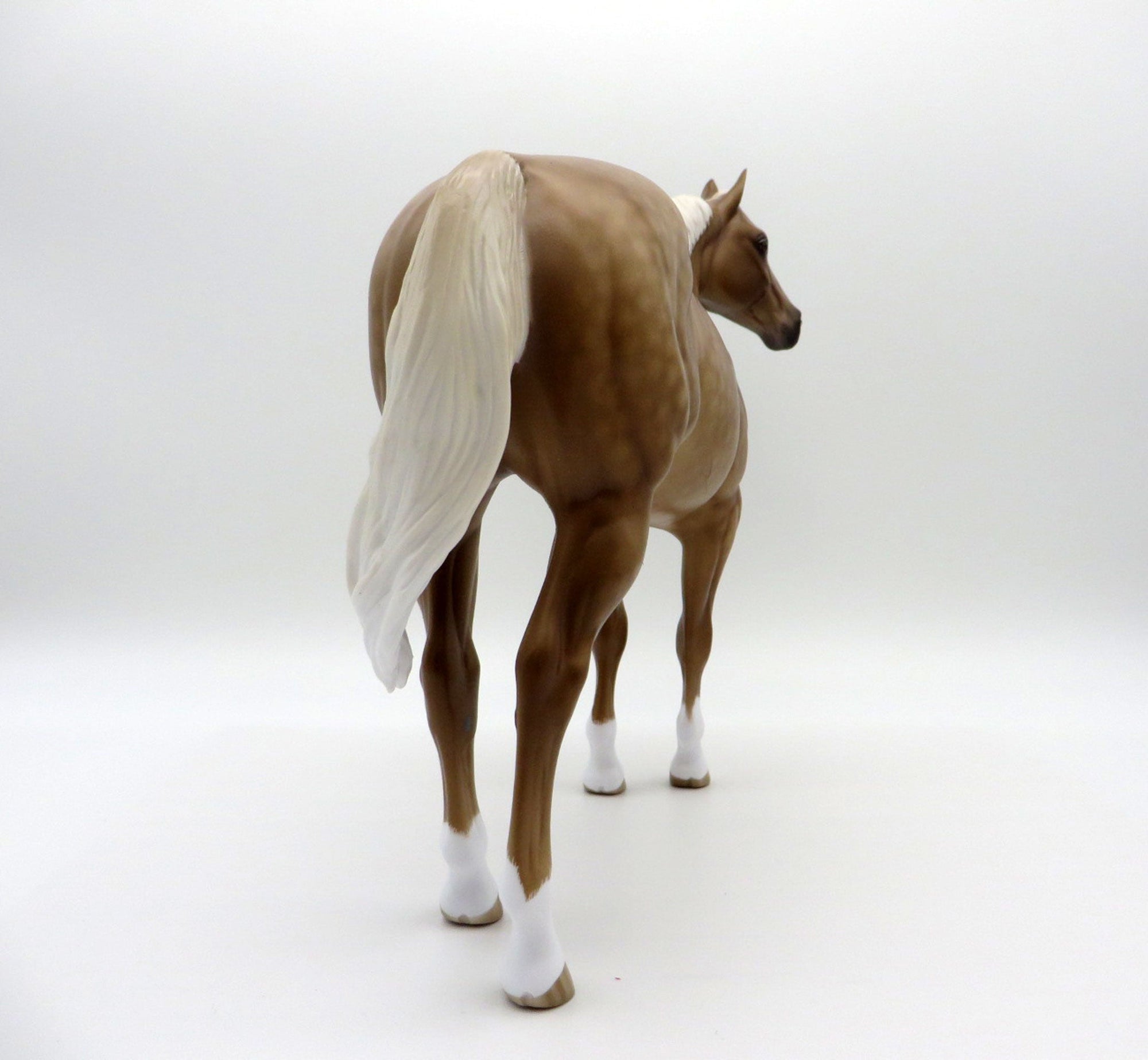 Right Smart- OOAK Dapple Palomino ISH Painted By Sheryl Leisure 7/19/21