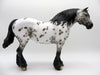 Right On The Money-OOAK Loud Appaloosa Heavy Draft Mare Painted By Sheryl Leisure