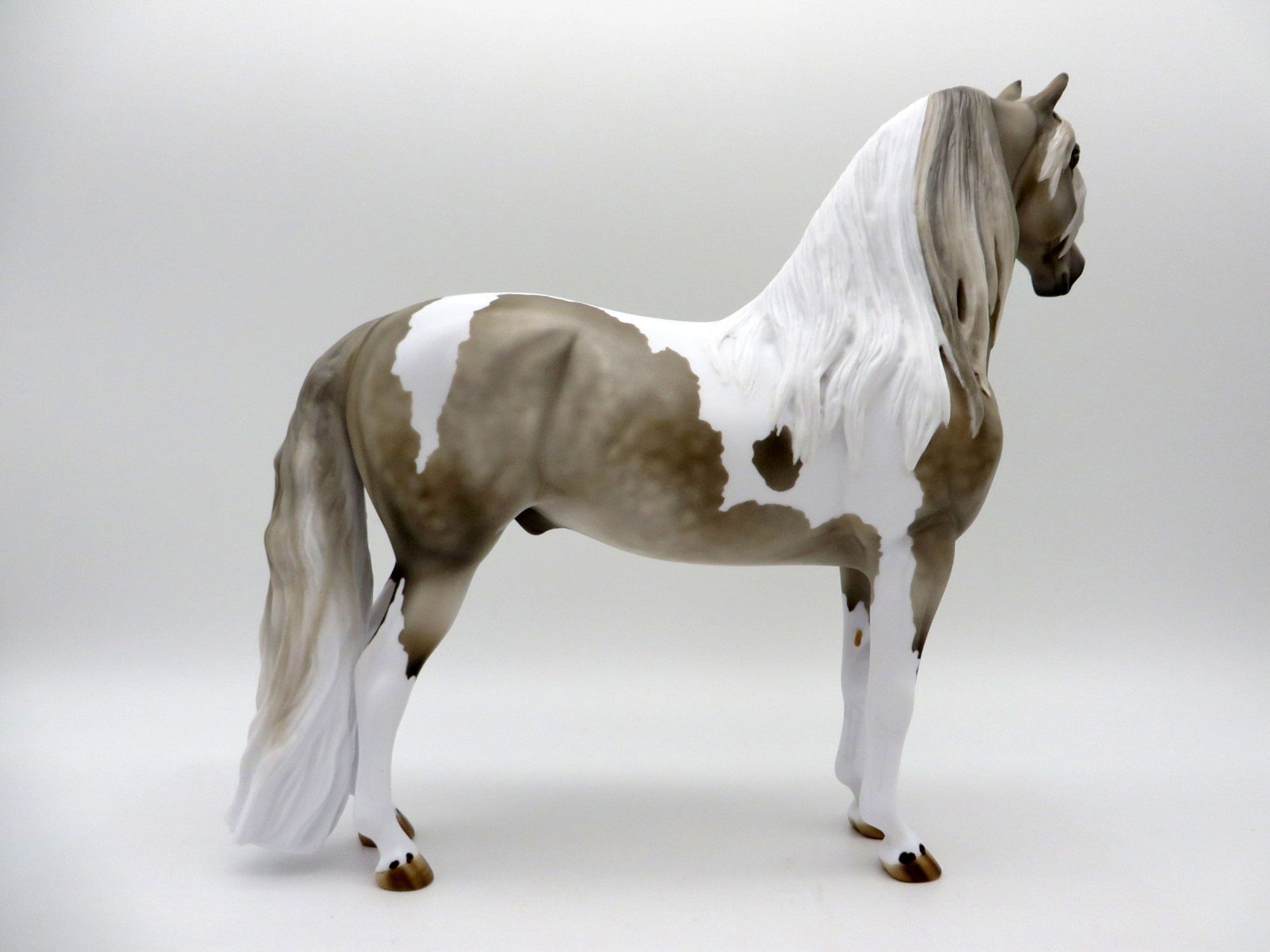 Ringley-OOAK Dapple Grey Tobiano Morgan Painted By Julie Keim EQ 21