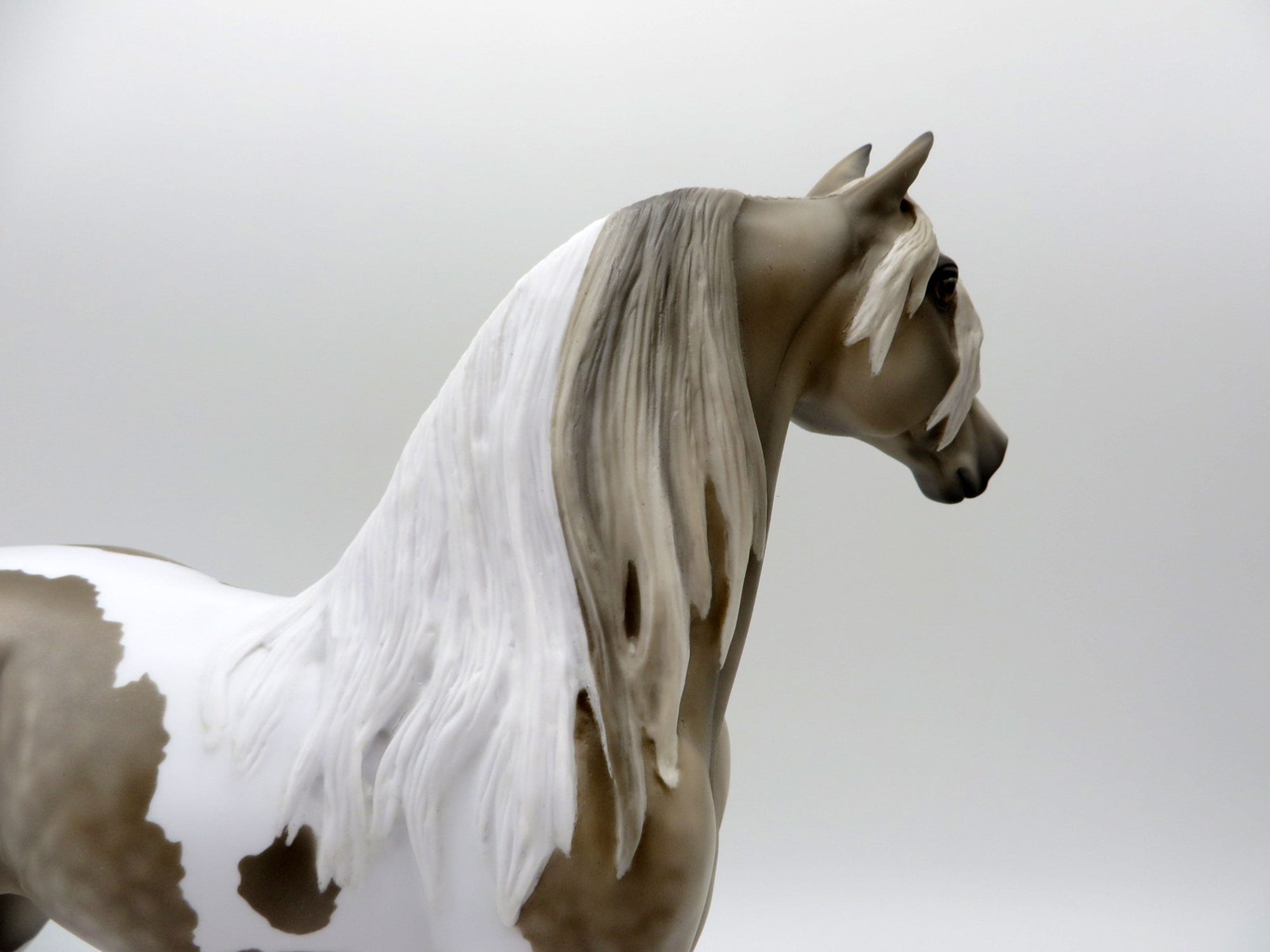 Ringley-OOAK Dapple Grey Tobiano Morgan Painted By Julie Keim EQ 21