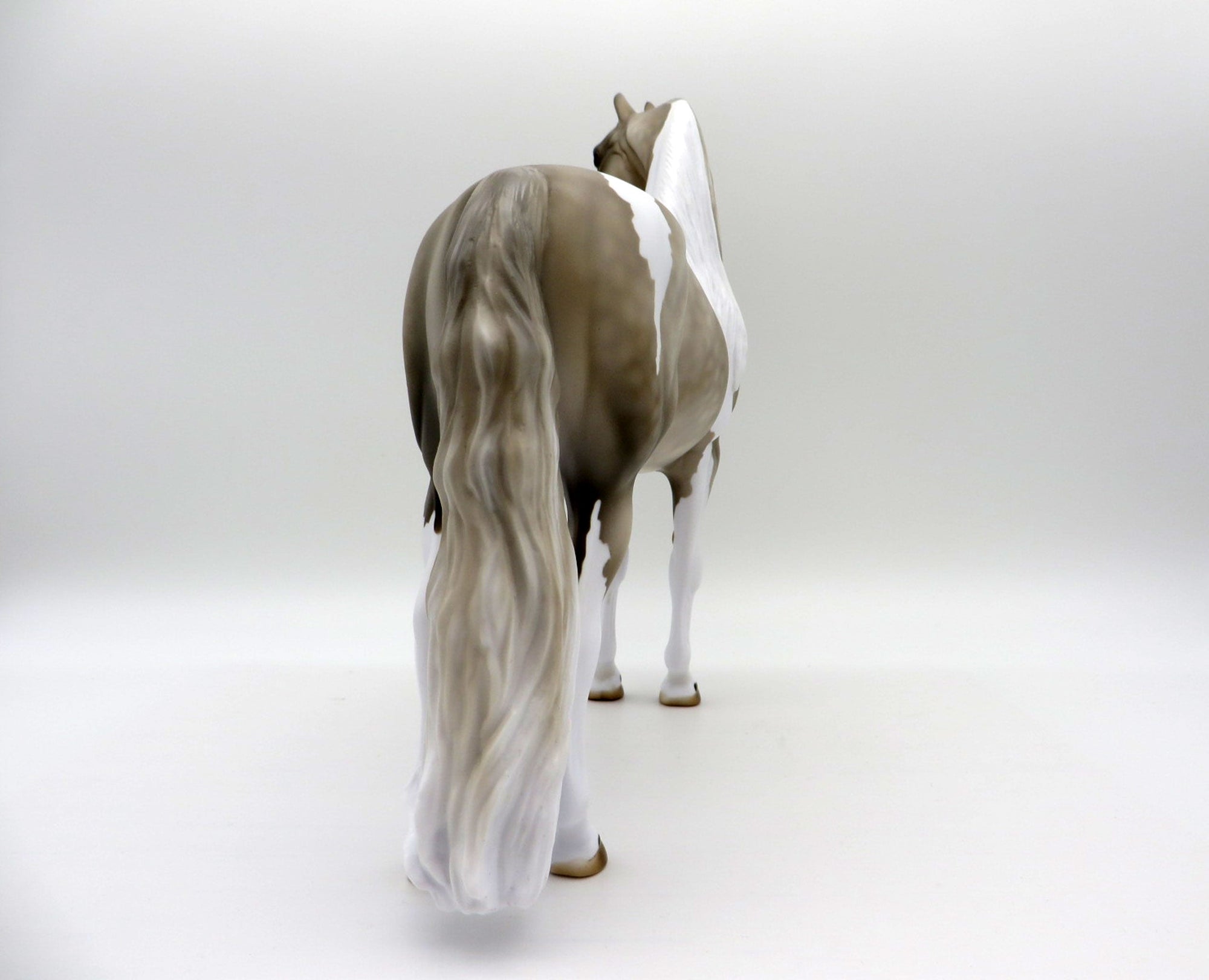 Ringley-OOAK Dapple Grey Tobiano Morgan Painted By Julie Keim EQ 21