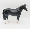 Ringo - OOAK - Dapple Black Ideal Stock Horse By Caroline Boydston BEST OFFER 11/07/22