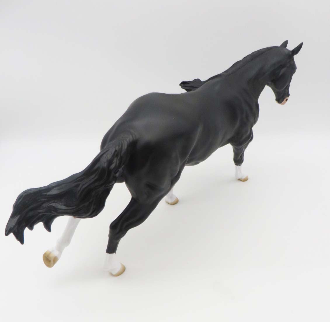 Rip LE 10 Dappled Black Running Stock Horse By Angela Marleau SHCF23
